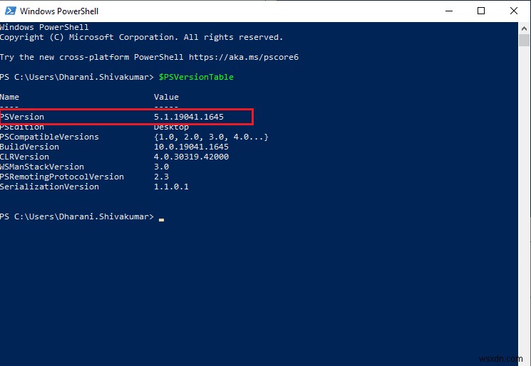 Windows 10에서 PowerShell 버전 확인하는 방법 총정리
