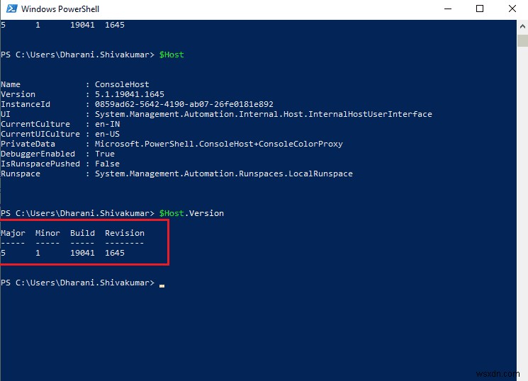 Windows 10에서 PowerShell 버전 확인하는 방법 총정리
