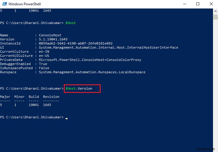 Windows 10에서 PowerShell 버전 확인하는 방법 총정리