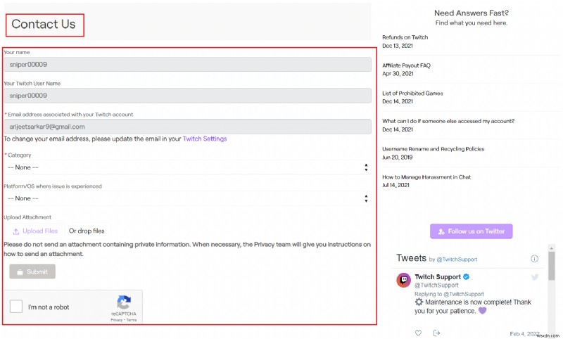 Windows 10에서 트위치(Twitch) 전체 화면 전환 오류 해결하는 8가지 방법