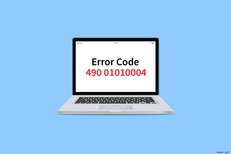 Windows 10 VDS 오류 코드 490 01010004 완벽 해결 가이드