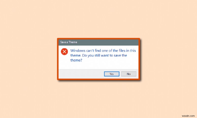 Windows 10  이 테마의 파일 중 하나를 찾을 수 없습니다  오류 해결 방법 총정리