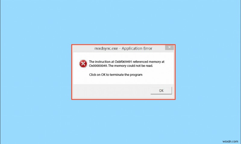 Windows 10에서 Nvxdsync.exe 오류를 해결하는 9가지 방법