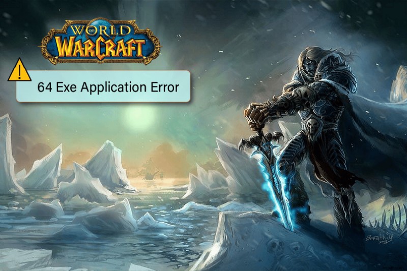 월드 오브 워크래프트 WoW-64.exe 응용 프로그램 오류 완벽 해결 가이드