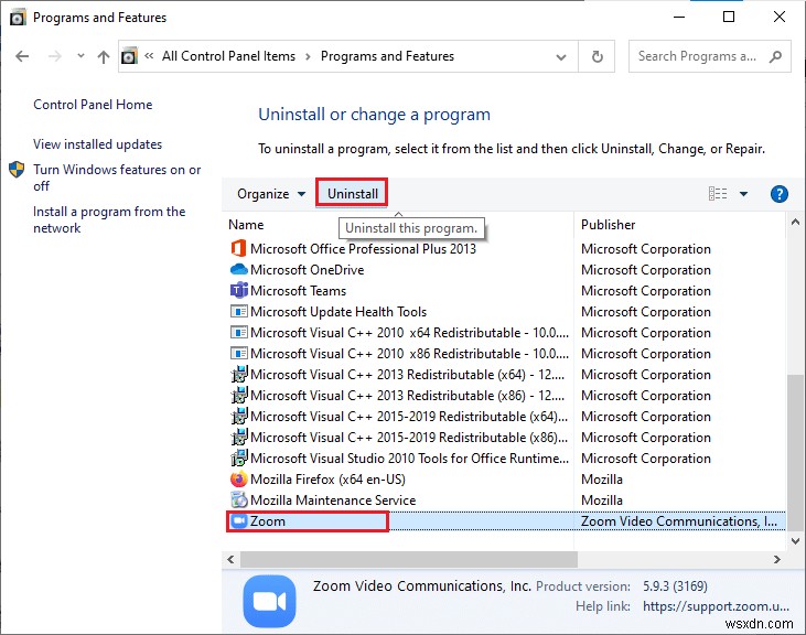 Windows 10에서 Zoom 오류 코드 1132 완벽하게 해결하는 방법