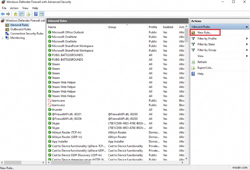 Windows 방화벽 규칙 추가 방법 완벽 가이드 (인바운드·아웃바운드 설정)