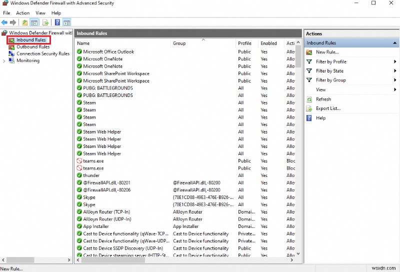 Windows 방화벽 규칙 추가 방법 완벽 가이드 (인바운드·아웃바운드 설정)