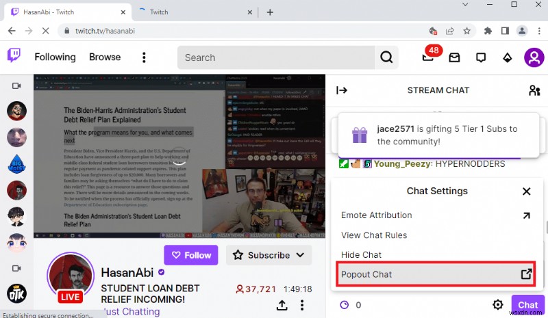 Twitch 채팅 연결 안 됨 오류 해결 방법 총정리