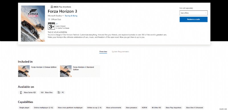 포르자 호라이즌 3(Forza Horizon 3) 실행 안 되는 문제 해결 완벽 가이드