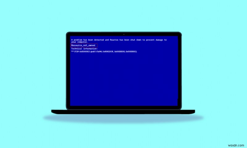 Windows 10  리소스가 소유되지 않음(RESOURCE_NOT_OWNED)  오류 해결 방법 총정리