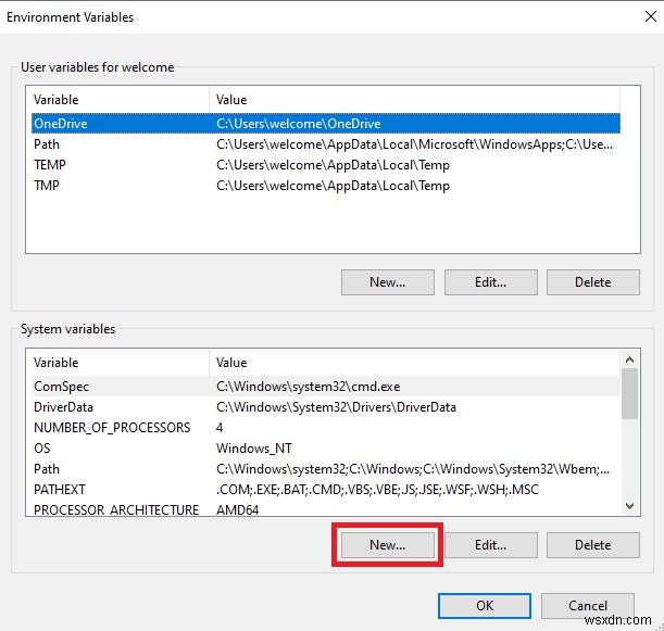 Windows 10 입력한 환경 옵션을 찾을 수 없습니다 오류 완벽 해결 가이드