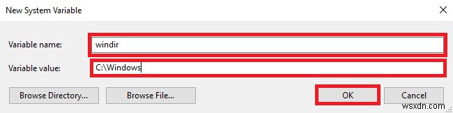 Windows 10 입력한 환경 옵션을 찾을 수 없습니다 오류 완벽 해결 가이드