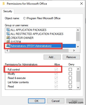 Windows 오류 1310  해당 디렉터리에 대한 액세스 권한을 확인하세요  완벽 해결 가이드