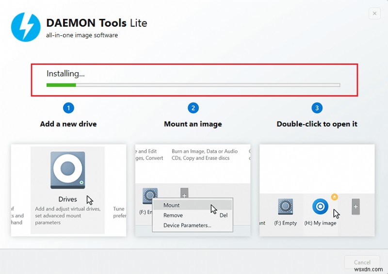 데몬 툴(Daemon Tools) 이미지 파일 MDF에 액세스할 수 없음 오류 해결 방법