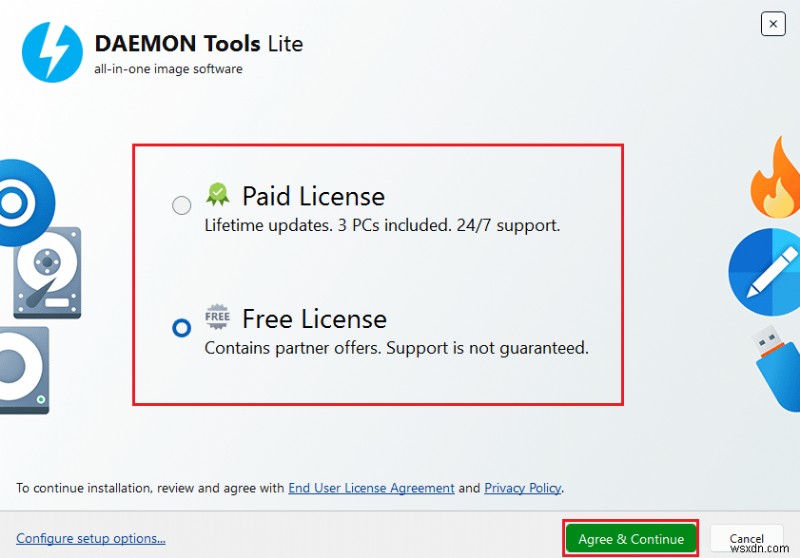 데몬 툴(Daemon Tools) 이미지 파일 MDF에 액세스할 수 없음 오류 해결 방법