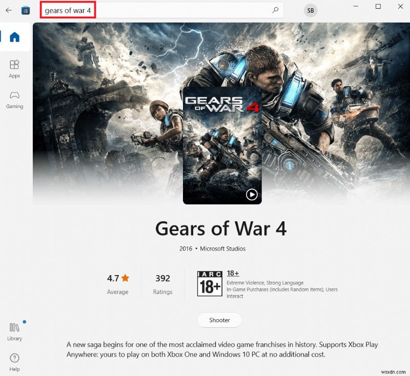 Windows 10에서 Gears of War 4 로딩 오류 해결하는 완벽 가이드