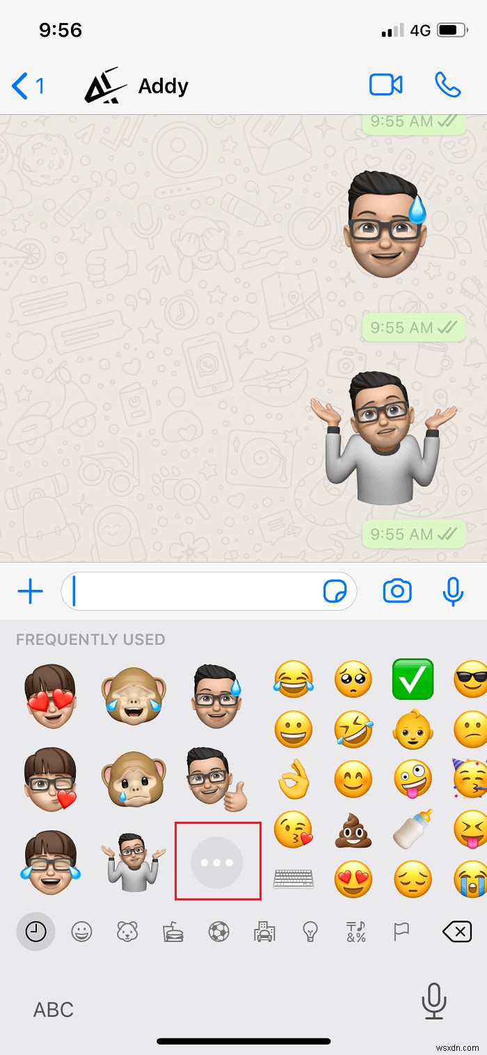 안드로이드에서도 OK! 왓츠앱(WhatsApp)으로 미모티콘(Memoji) 스티커 사용하는 방법