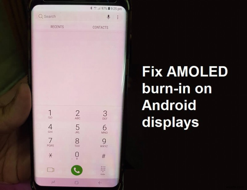 AMOLED·LCD 스마트폰 화면 번인(잔상) 현상, 원인과 해결 방법 완벽 정리