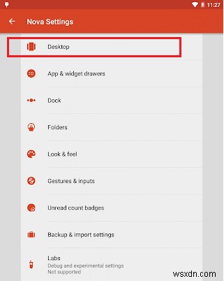 노바 런처(Nova Launcher)에서 Google 피드 활성화하는 방법