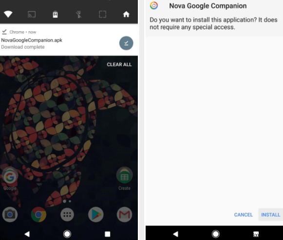 노바 런처(Nova Launcher)에서 Google 피드 활성화하는 방법
