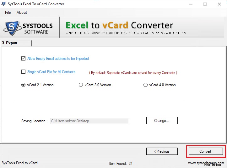 엑셀(.xls) 파일을 vCard(.vcf) 파일로 변환하는 방법 완벽 가이드