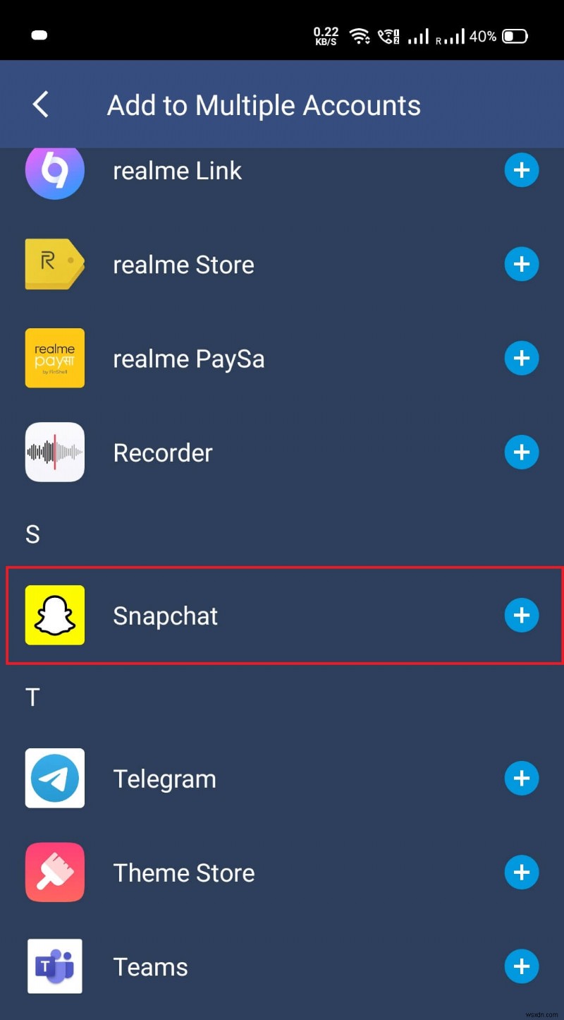 안드로이드 폰 하나로 스냅챗(Snapchat) 계정 2개 동시에 사용하는 방법