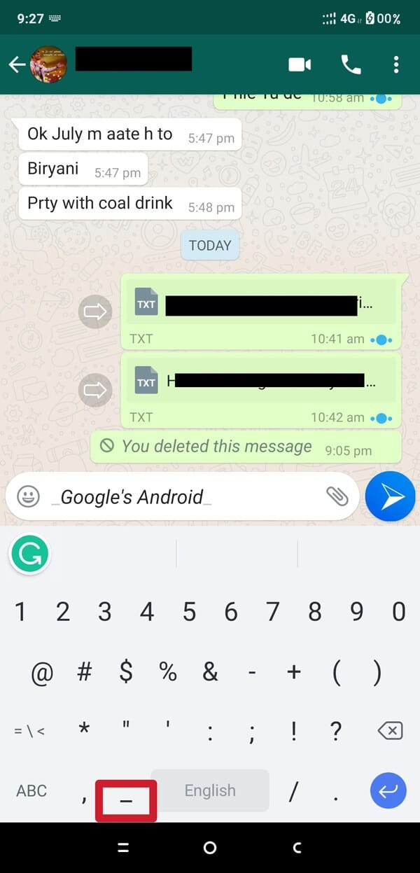 WhatsApp에서 글꼴 스타일 변경하는 방법 완벽 가이드