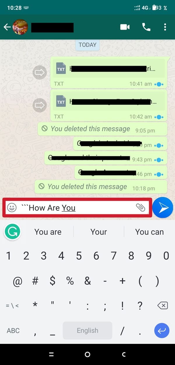 WhatsApp에서 글꼴 스타일 변경하는 방법 완벽 가이드