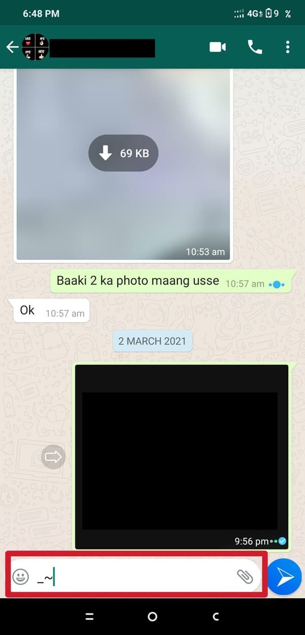 WhatsApp에서 글꼴 스타일 변경하는 방법 완벽 가이드