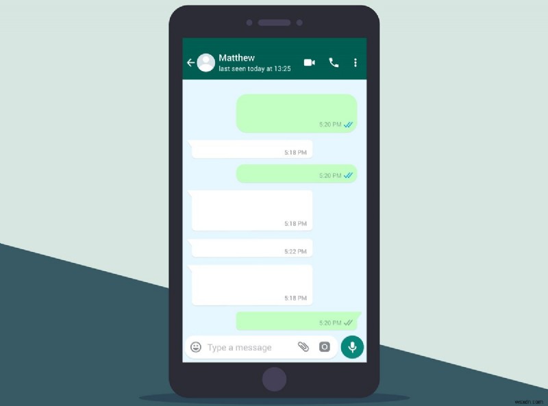 온라인에 접속하지 않고 WhatsApp에서 상대방의 온라인 상태 확인하는 방법