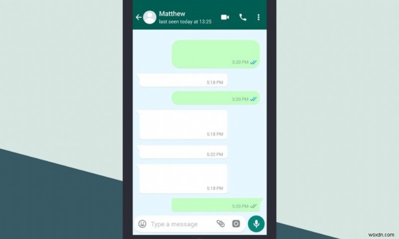 온라인에 접속하지 않고 WhatsApp에서 상대방의 온라인 상태 확인하는 방법
