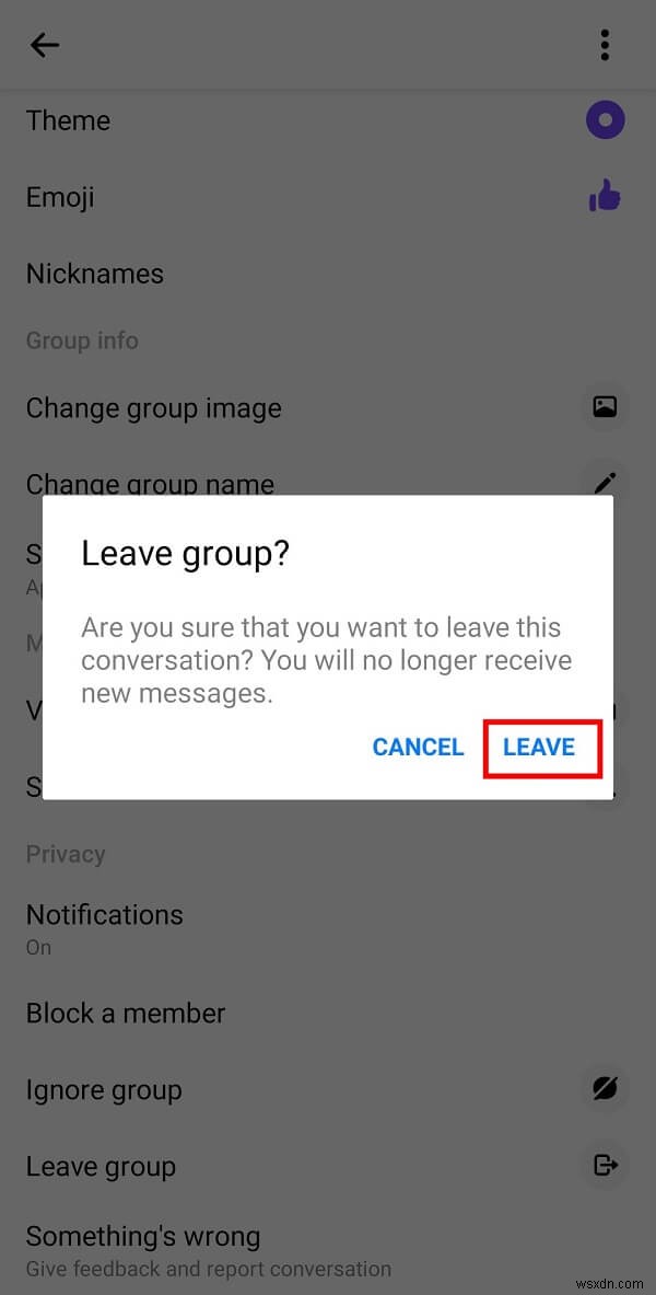 페이스북 메신저(Facebook Messenger)에서 그룹 채팅 나가는 방법 완벽 가이드