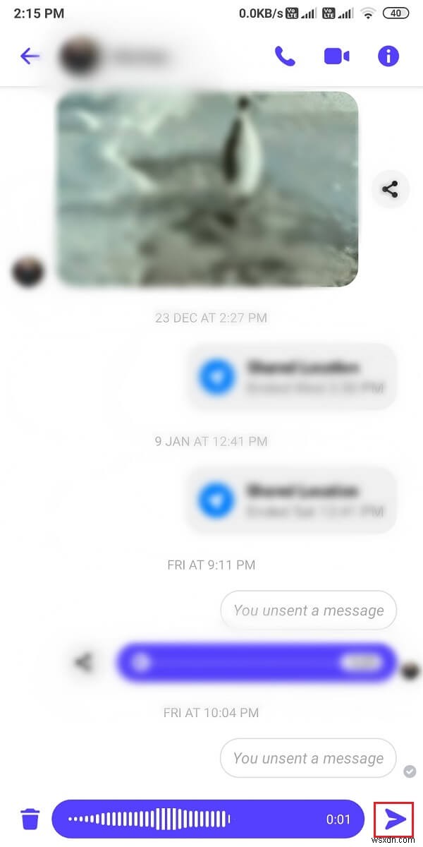 페이스북 메신저에서 음악 보내는 방법 총정리 (MP3 파일, 음성 메시지, 스포티파이 공유)