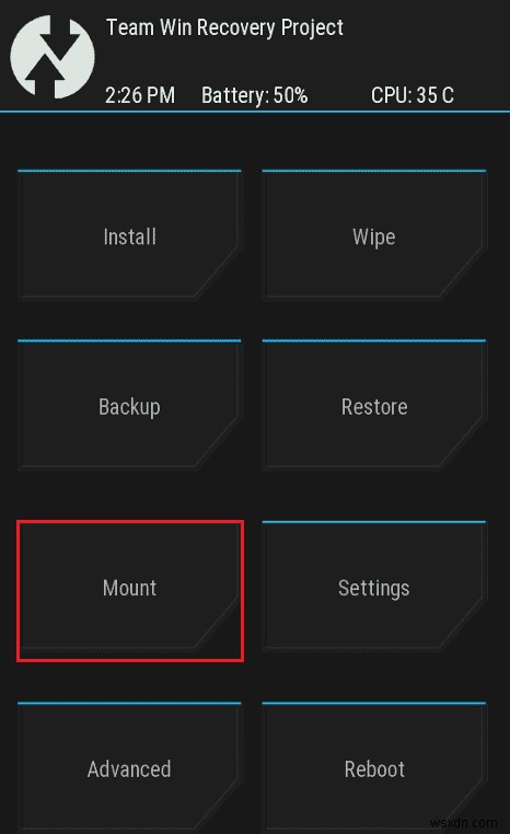 안드로이드 TWRP 저장소 마운트 불가 오류 해결 방법 총정리