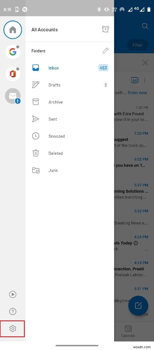 Outlook 모바일 현재 메시지를 보낼 수 없습니다 오류 해결 방법