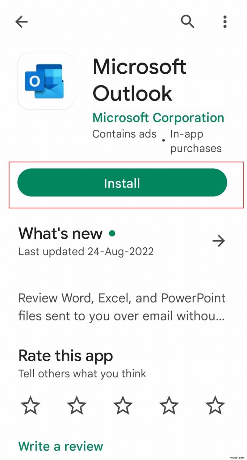 Outlook 모바일 현재 메시지를 보낼 수 없습니다 오류 해결 방법