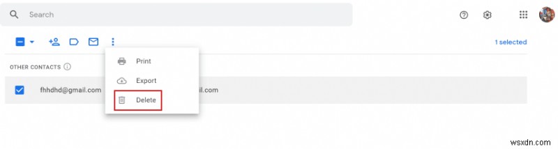 안드로이드 Gmail 자동 완성에서 이메일 주소 삭제하는 방법