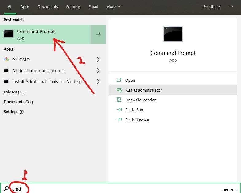Windows 명령 프롬프트(CMD)로 삭제 안 되는 파일 강제 삭제하는 방법