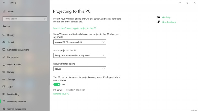 안드로이드 화면 공유 – Windows 10 PC로 내 화면 무선 전송하는 방법