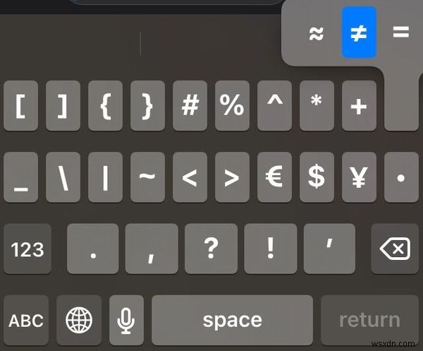 같지 않음 기호(≠) 입력 방법 총정리 – Windows, Mac, 모바일, HTML까지
