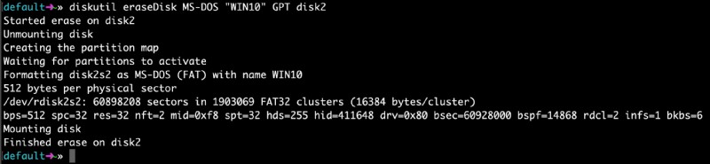 맥(Mac)에서 Windows 10 부팅 USB 만드는 방법 – 터미널로 ISO 설치 디스크 제작하기