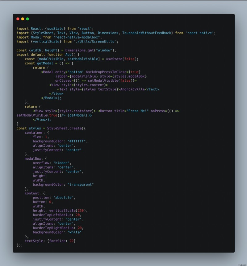 React Native로 바텀 시트 쉽게 만들기 – 네이티브 개발자가 느낀 놀라운 차이