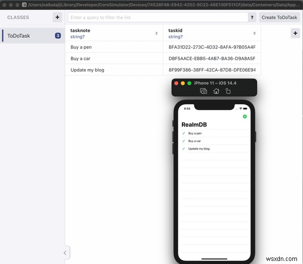 Swift로 iOS CRUD 앱에 Realm 데이터베이스 추가하는 방법 완벽 가이드