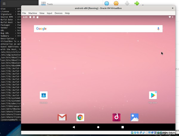 VirtualBox와 Android-x86으로 리눅스에서 안드로이드 게임 실행하는 방법