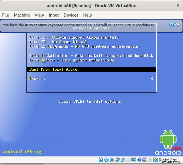 VirtualBox와 Android-x86으로 리눅스에서 안드로이드 게임 실행하는 방법