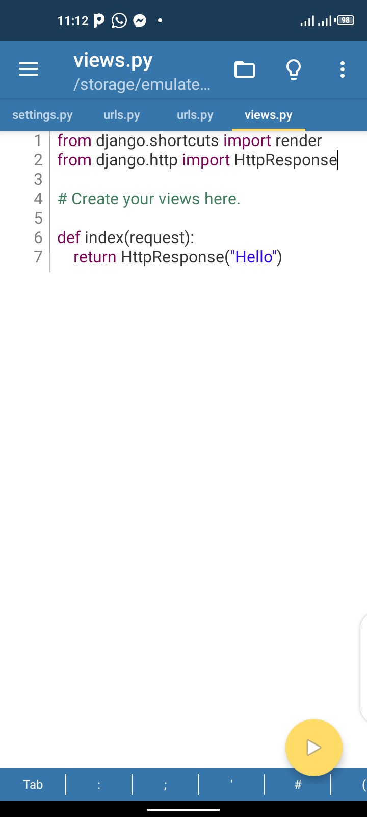 스마트폰으로 웹 앱 만들기 – Python과 Pydroid 3 안드로이드 완전 정복 튜토리얼