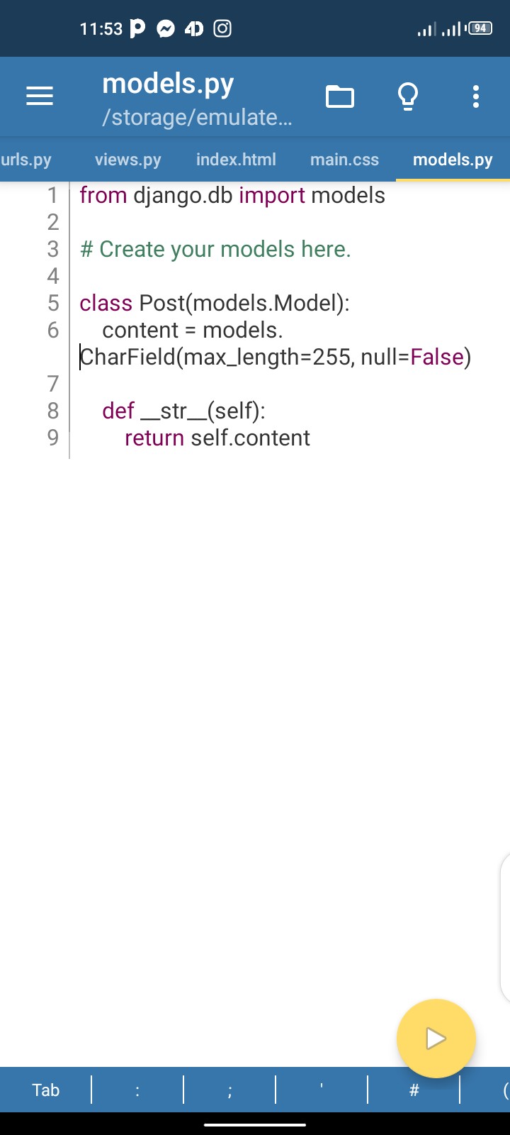 스마트폰으로 웹 앱 만들기 – Python과 Pydroid 3 안드로이드 완전 정복 튜토리얼