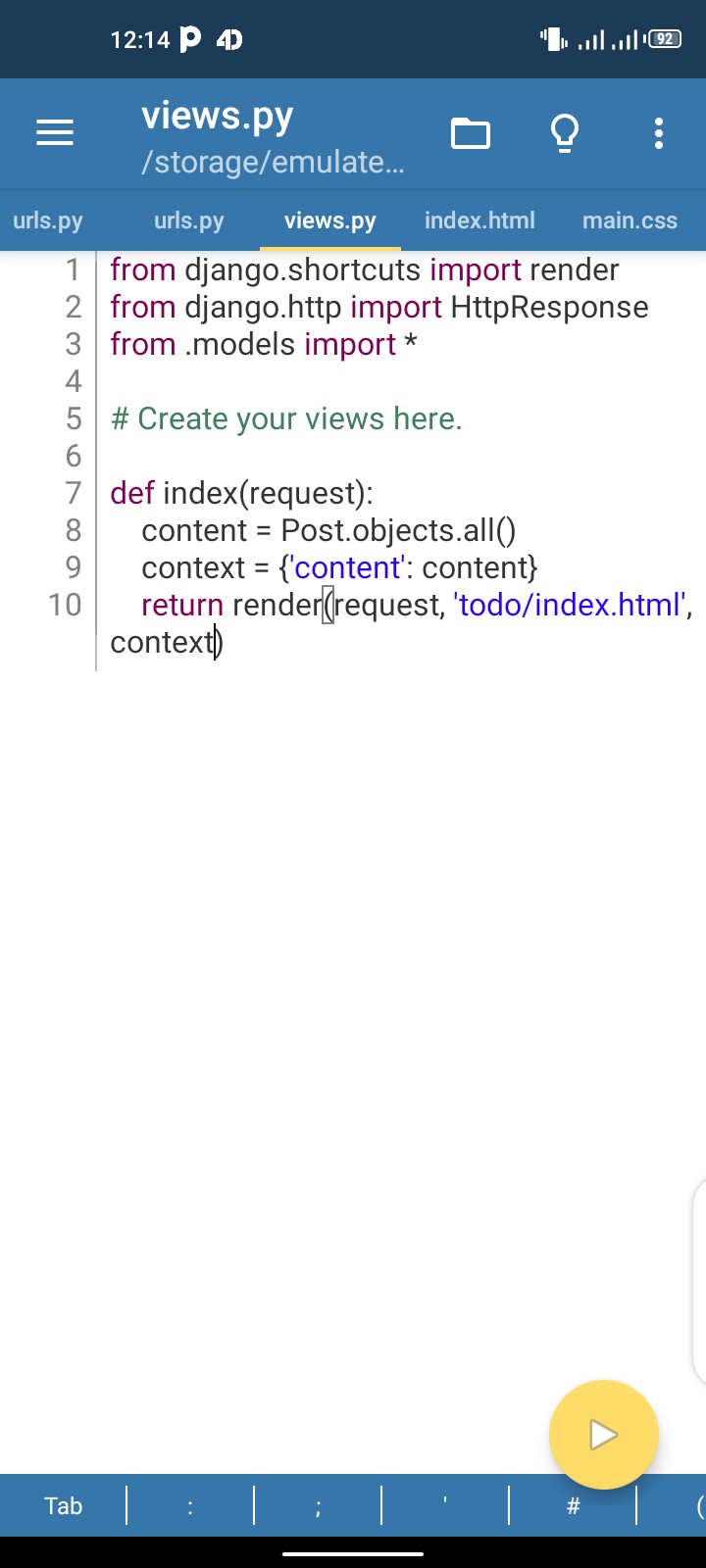스마트폰으로 웹 앱 만들기 – Python과 Pydroid 3 안드로이드 완전 정복 튜토리얼