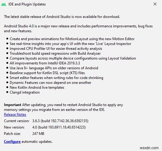 Android Studio 4.0 주요 신기능 완벽 정리 – 개발자가 놓치면 안 되는 업데이트
