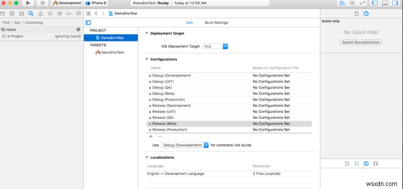 Xcode 스키마와 구성으로 iOS 프로젝트의 다양한 환경 관리하기